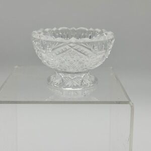 EAPG Footed Custard Dessert Dish Antique Pressed Glass